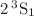$2\,^{3}\mathrm {S}_{1}$